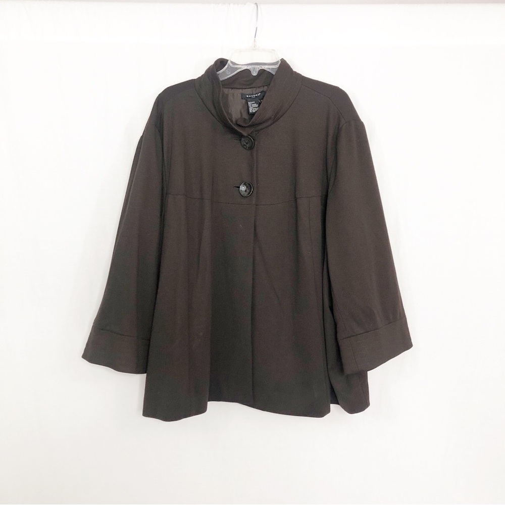 Sandro Dark Brown Women's Jacket